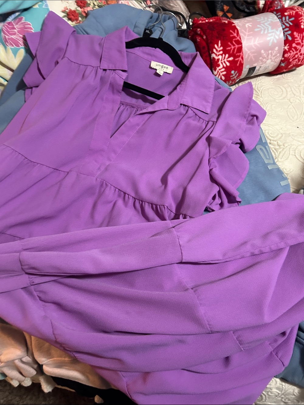 Purple dress